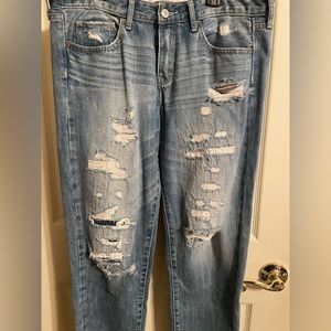 Abercrombie and Fitch Women’s Distressed Jeans